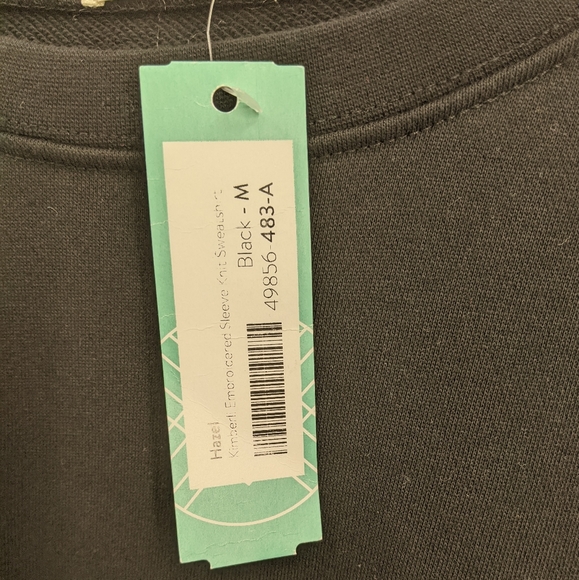 Hazel Stitch Fix Embroidered Kimberli Sweatshirt - Picture 11 of 12